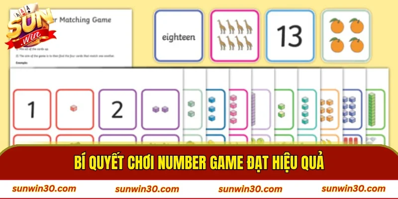 Bí quyết chơi number game đạt hiệu quả