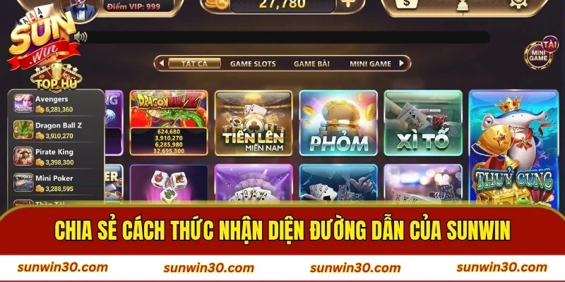 Chia sẻ cách thức nhận diện đường dẫn của SUNWIN