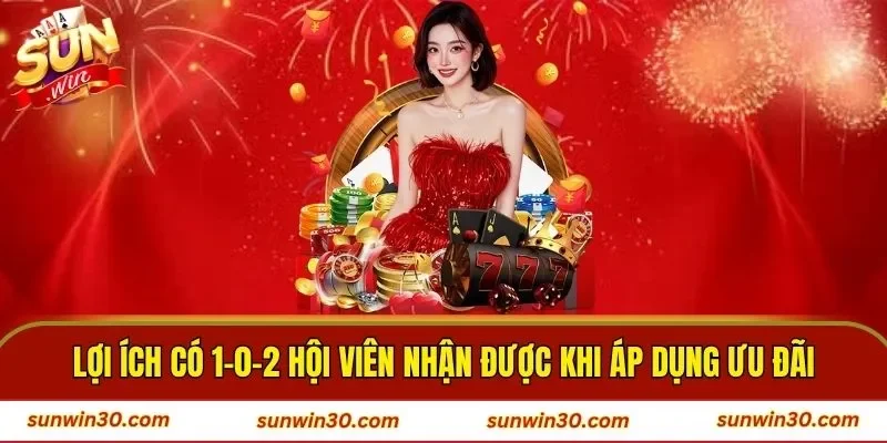 Lợi ích có 1-0-2 hội viên nhận được khi áp dụng ưu đãi