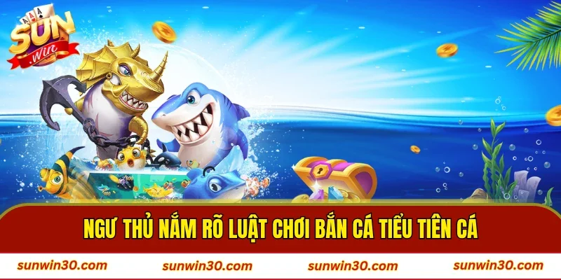 Ngư thủ nắm rõ luật chơi bắn cá Tiểu Tiên cá