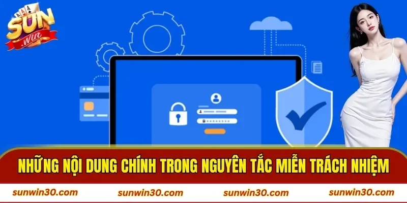 Những nội dung chính trong nguyên tắc miễn trách nhiệm