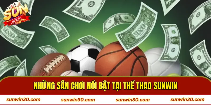 Những sân chơi nổi bật tại thể thao SUNWIN
