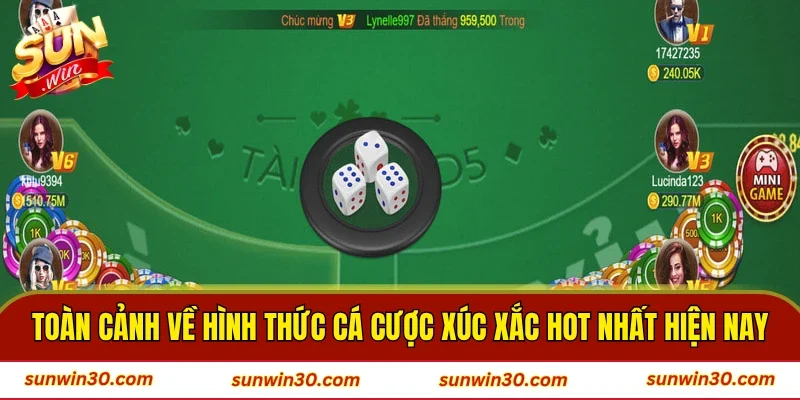 Toàn cảnh về hình thức cá cược xúc xắc hot nhất hiện nay
