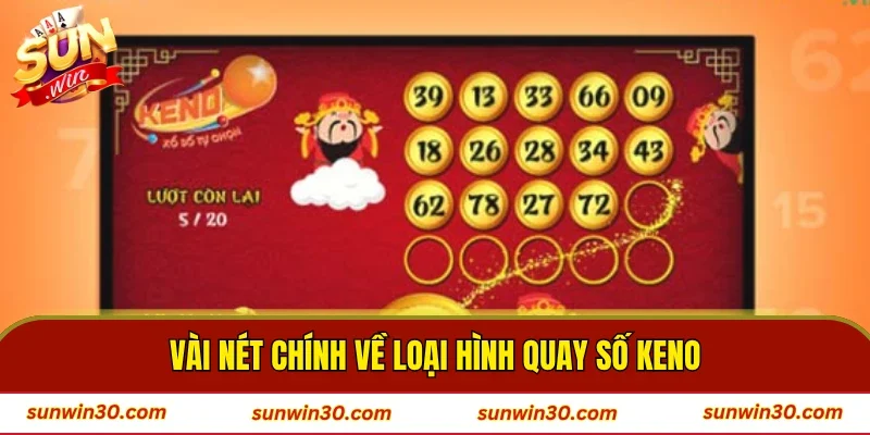 Vài nét chính về loại hình quay số Keno